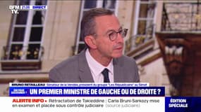 Appel d'Adrien Quatennens à marcher vers Matignon: "C'est du trumpisme de gauche", déclare Bruno Retailleau (LR)