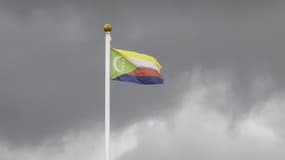 Le drapeau des Comores - Image d'illustration.
