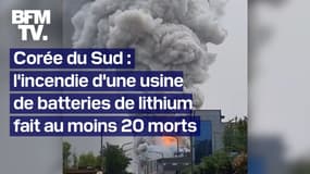Corée du Sud: une vingtaine de corps retrouvés après l'incendie d'une usine de batteries