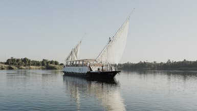 Croisière sur le Nil à bord d’un dahabieh de prestige