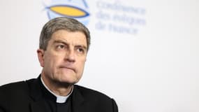 Éric de Moulins-Beaufort, président de la Conférence des évêques de France, le 31 mars 2023