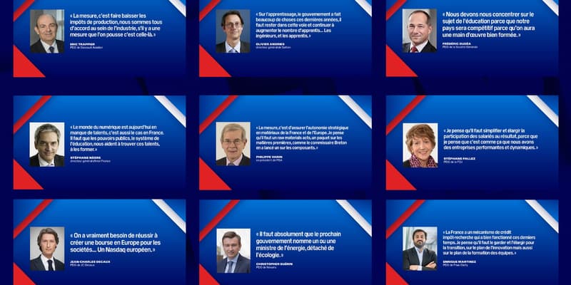 Faire Reussir la France: Qu’attendent les entreprises du prochain président de la République?