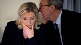 Gilles Pennelle avec Marine Le Pen le 23 janvier 2020