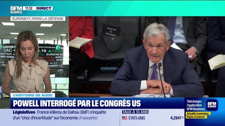 L'histoire financière : Powell interrogé par le Congrès US - 11/07