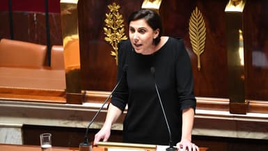 Laure Lavalette, députée RN, à l'Assemblée nationale le 20 mars 2023