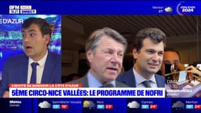Législatives: Gaël Nofri, candidat (Horizons) dans les Alpes-Maritimes, appelle "à taper fort sur la sécurité"