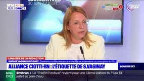 "Si j'avais voulu me venger, j'aurais rejoint directement le RN", lance Sophie Vaginay-Ricourt,