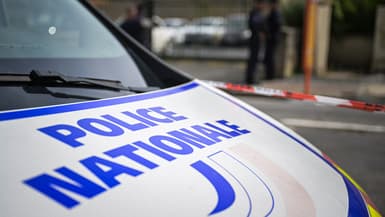 Une voiture de la police nationale à Ifs (Calvados),le 14 mai 2024. (Photo d'illustration)